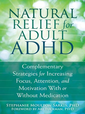 cover image of Natural Relief for Adult ADHD
